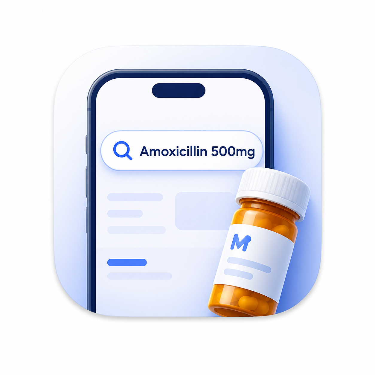 Search medication icon